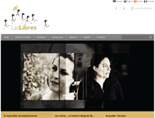 Tablet Screenshot of laslibres.org.mx